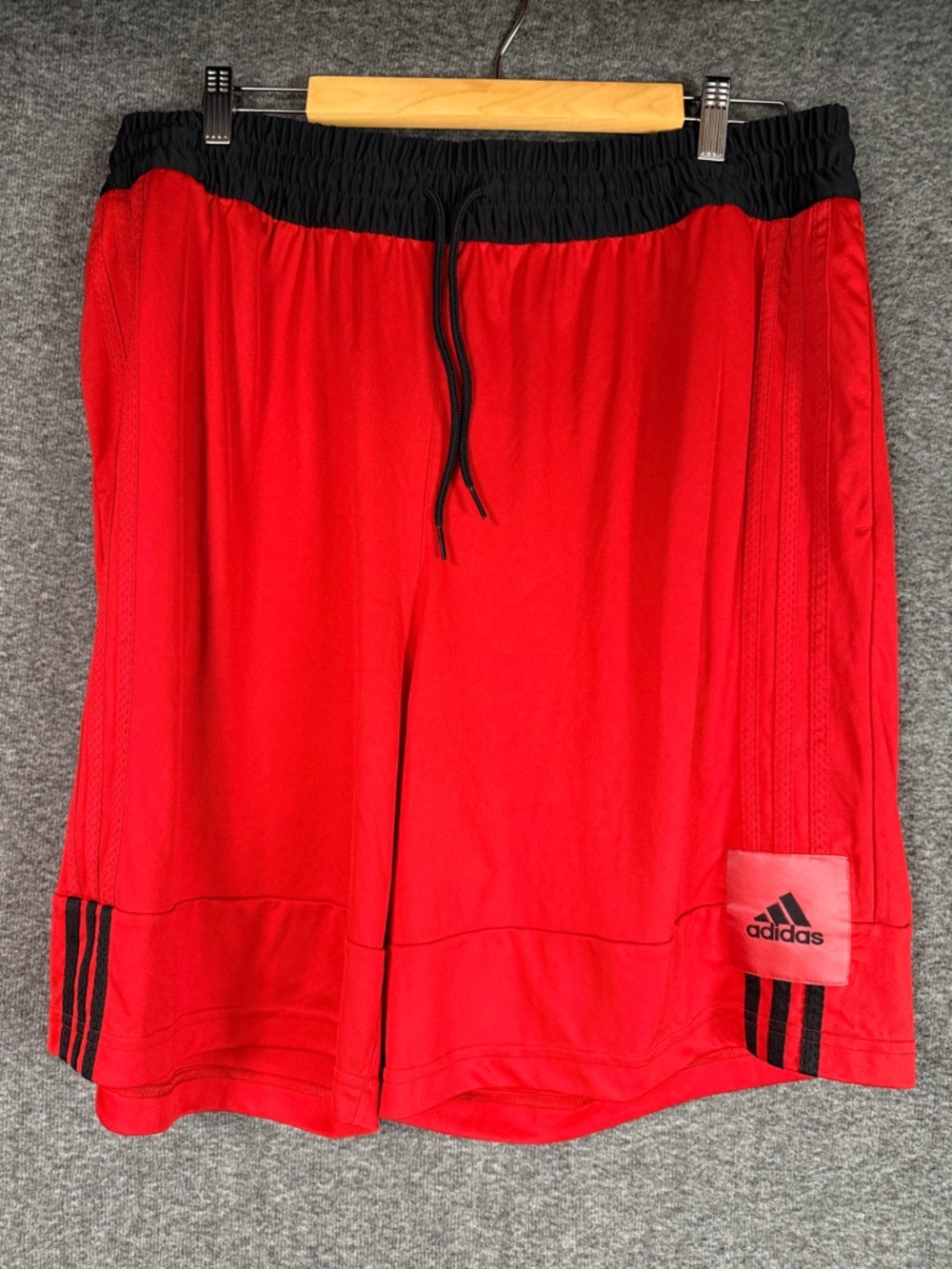 Adidas 3G Speed Basketball Shorts Red Black Stripe NWT Men’s